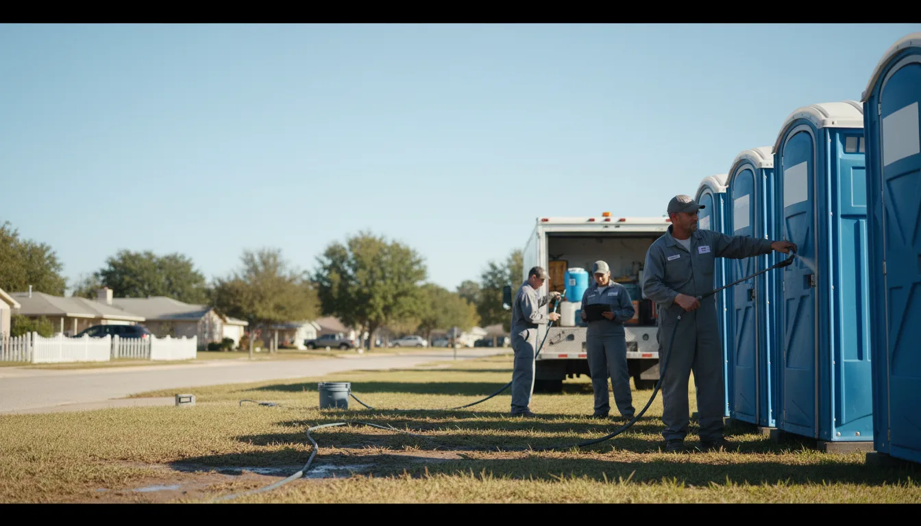 Long-Term Portable Toilet Rental in Lake Park, IA near me